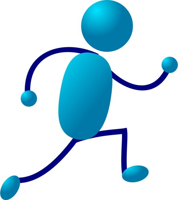 Stick Man Running N2