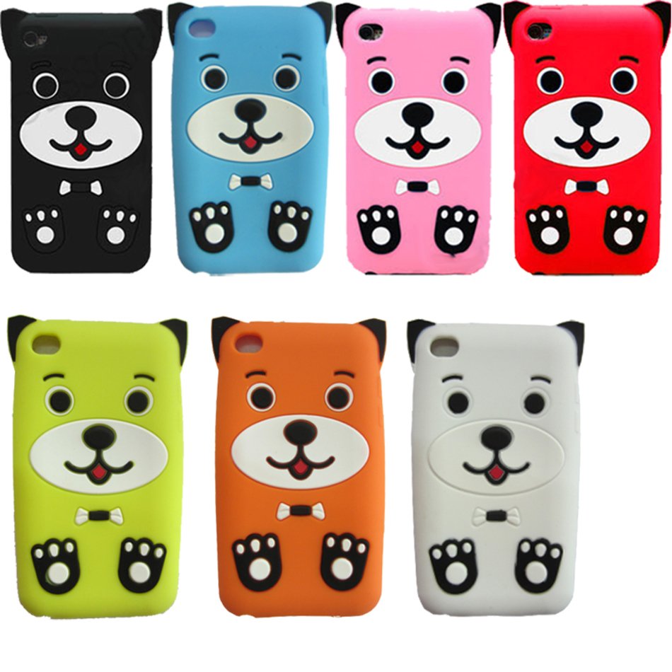3D Dog IPod 4 Cases drawing