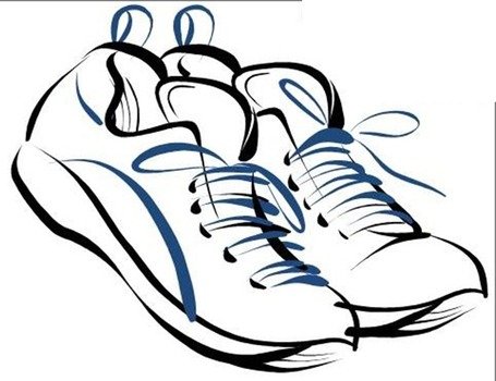Running Shoes Clip Art Free N28
