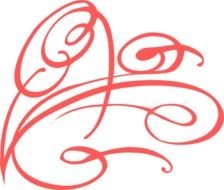 Decorative Swirl Clip Art N22
