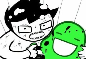 angry anime character