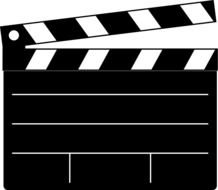 Movie Clapper Board Clip Art N22