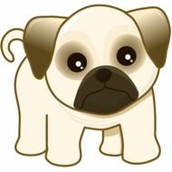 Cute Cartoon Animals Puppy