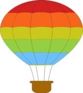 Hot Air Balloon Clip Art N116