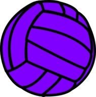 Pink Volleyball Clip Art N3