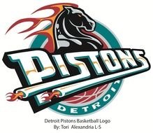 Pistons Detroit as a Logo