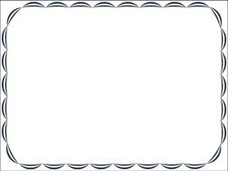 rectangular Borders for Certificate