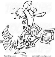 Carrying Things Clip Art Black And White