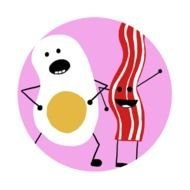 Bacon And Eggs Clip Art N10