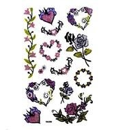 Glitter Hearts And Roses