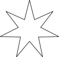 Star Clip Art N152
