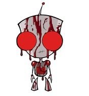 Invader Zim Bloody GIR