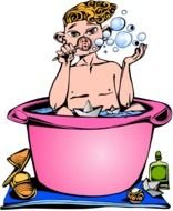 Clean Bathroom Clip Art N2