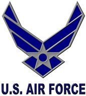 U.S. Air Force logo with wings