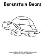 Berenstain Bears Art Coloring Pages