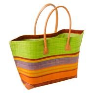 multi-colored canvas bag