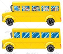 Cartoon School Bus N12