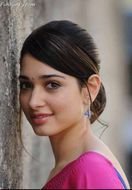 portrait of indian girl with gathered hair