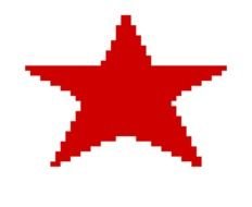 Red White Blue Stars Clip Art