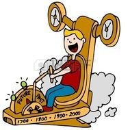 Time Machine Clip Art N4