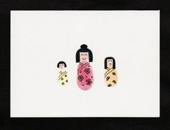 drawings of canadian girls in costumes