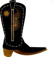 Cowboy Boots Clip Art N69