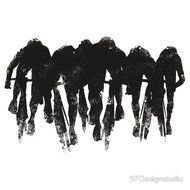 Cyclist Silhouette