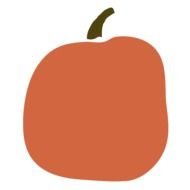 Pumkin Clipart Fall Scrapbooking Orange Autumn
