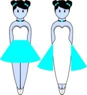 Girl Ballerina Clip Art N2