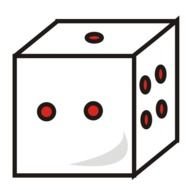 Cute Dice Clip Art N2