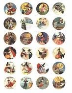 Retro Black Cat Clip Art