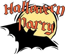 Halloween Party Clip Art N10