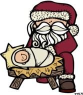 Jesus Ornament Born drawing