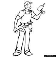 Handyman Clip Art N38