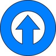 Circle With Arrow Logo