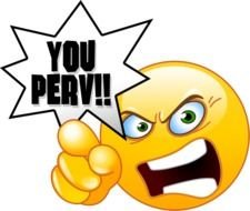 You Perv! as a graphic illustration