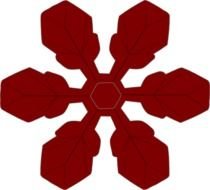 Green Snowflake Clip Art Free N3