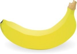 banana as a graphic illustration