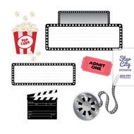 Movie Clip Art Clipart Vector Graphics For Personal