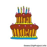 Bildtitel Clip Art Zum Geburtstag Geburtstagstorte Cartoon