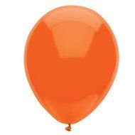 Orange Birthday Balloons drawing