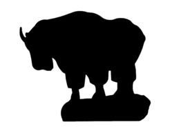 Goat Silhouette drawing
