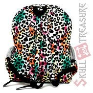 Colorful Leopard Animal Prints School Bag Backpack Cutesense