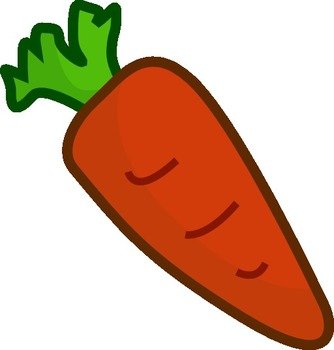 Carrot Cartoon Clip Art N26