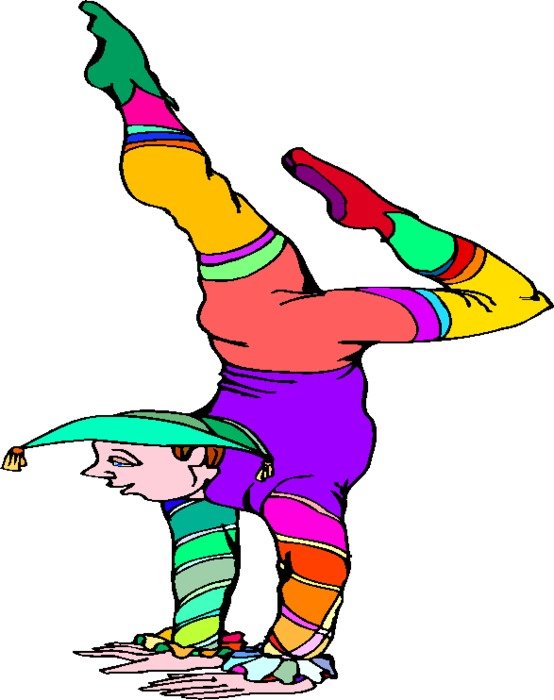 Acrobat Clip Art N10