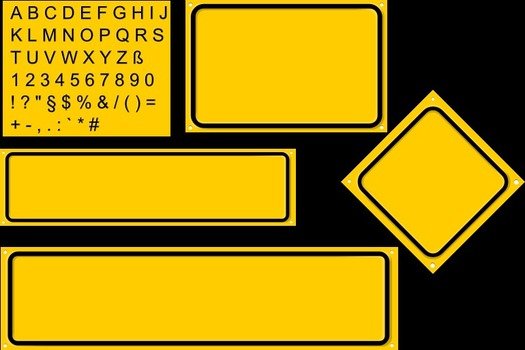 Funny Set Of Stamp Letters To Build Your Own Metal Sign Have Fun