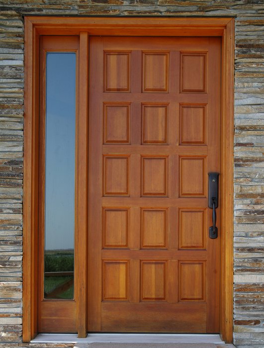 Clip art of Entry Doors With Windows