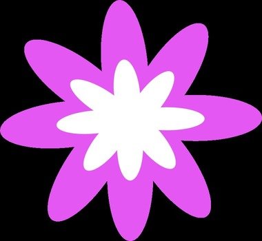 Flower Burst Clip Art N5
