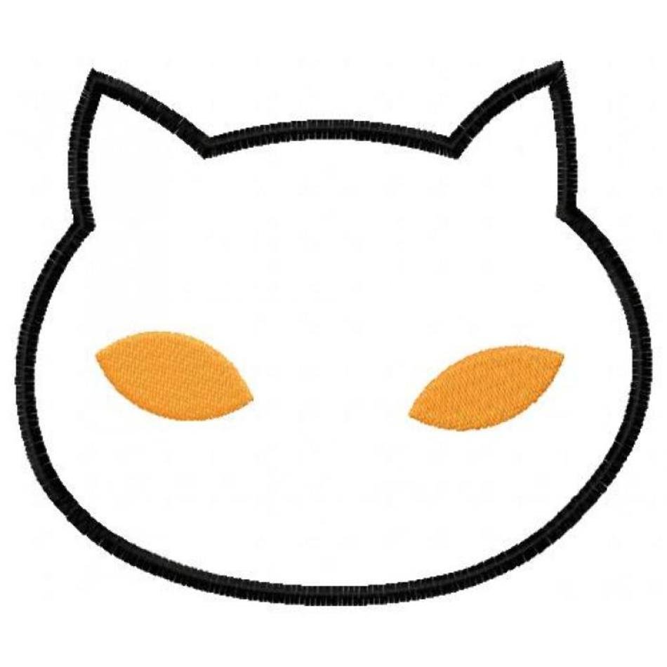 Cat Face Silhouette N3