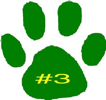 Paw Print Clip Art N115